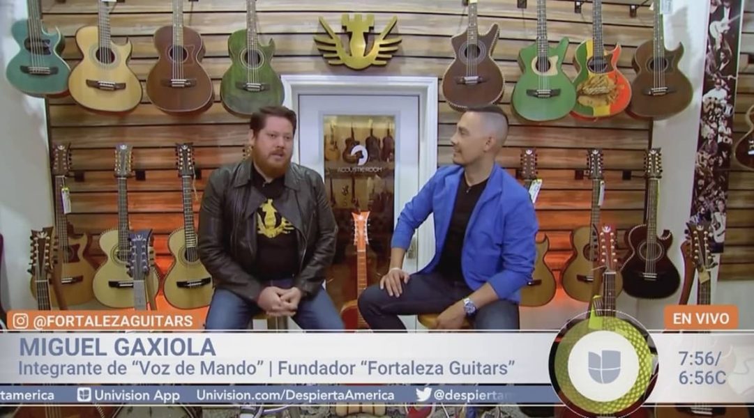 Fortaleza Guitars on Despierta America