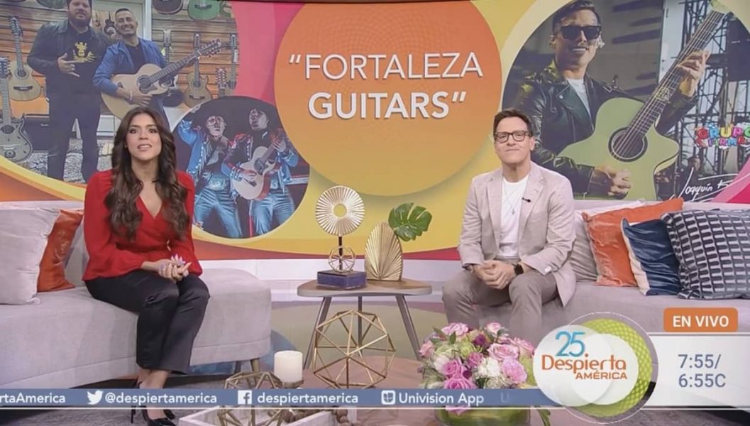 Fortaleza Guitars on Despierta America(1)