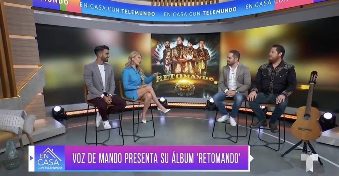 Voz De Mando En Casa Con Telemundo Album Release
